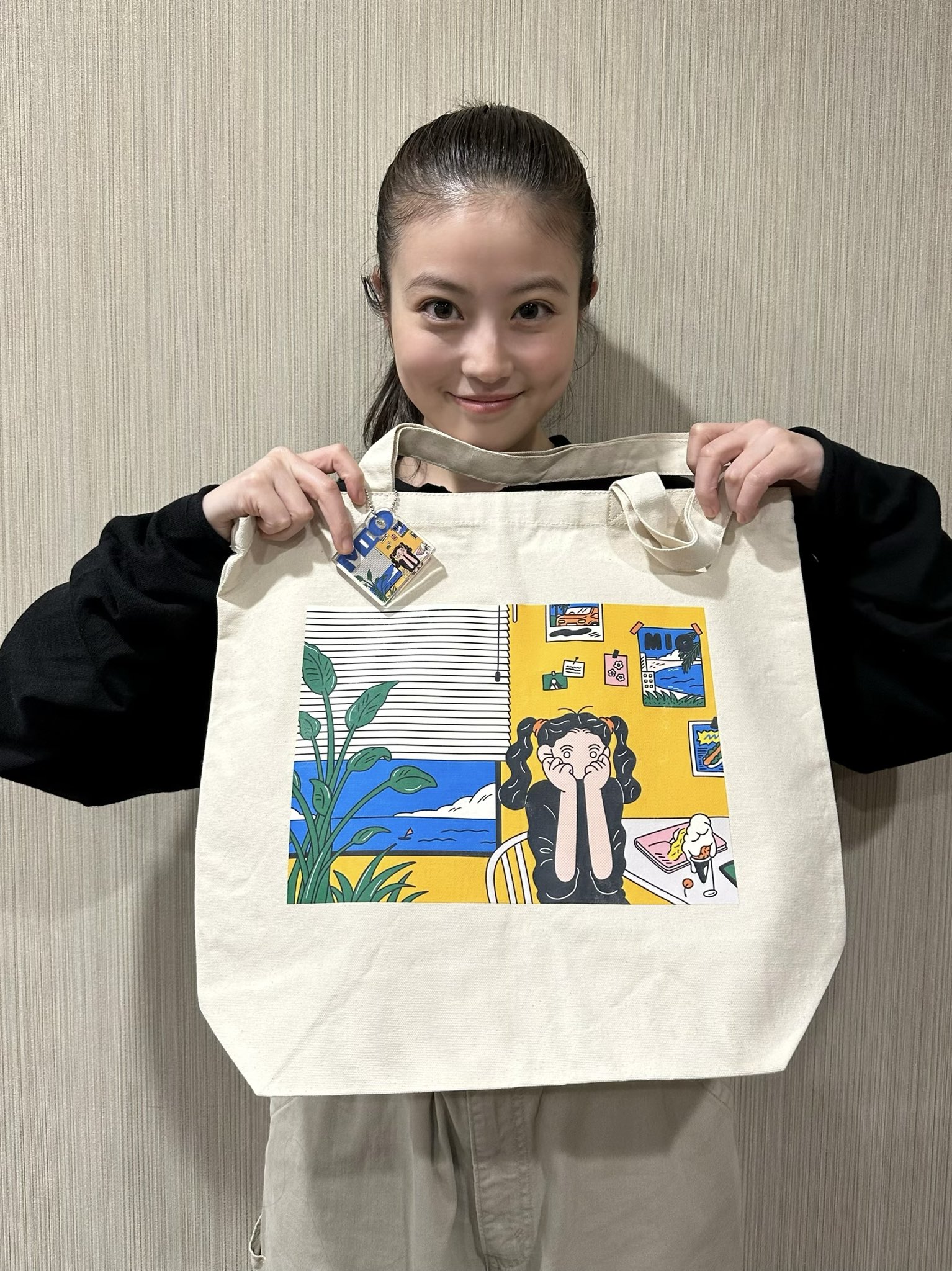 今田美桜 Tシャツ グッズ（WEB限定 メジ郎 今田美桜 エコバック