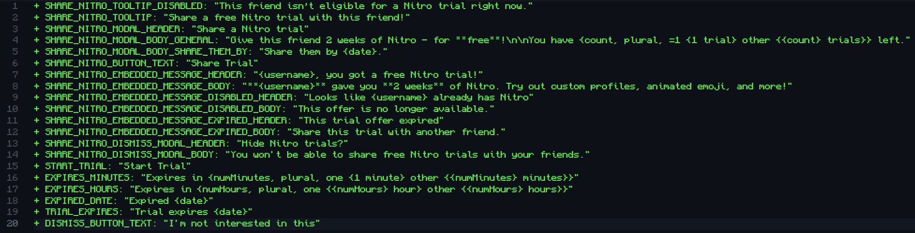 Possible new nitro scam appearance – Discord