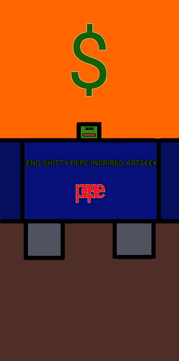 J6969t's tweet photo. New one added to the collection at an attempt to end this pepe madness https://t.co/WTaZDZXdIC