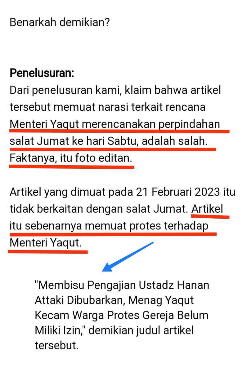 Hartati44247904's tweet photo. @ENS53311139 Iya bro
Udah Cross cek dan Paham
Kebenarannya 
Itu Berita HOAX
Sumber 👇 https://t.co/Es80KAikem