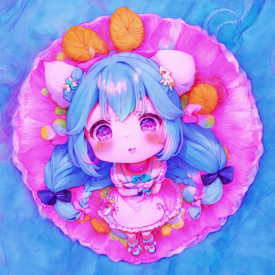 allyaiart's tweet photo. so bright and colorful !
#AIart #aiartcommunity #AIArtwork #aiartist #HolaraAI #AIイラスト #AIArtボディスーツ部 #aigirls #kawaiiart #kawaii #art https://t.co/JvAdsKhgwP