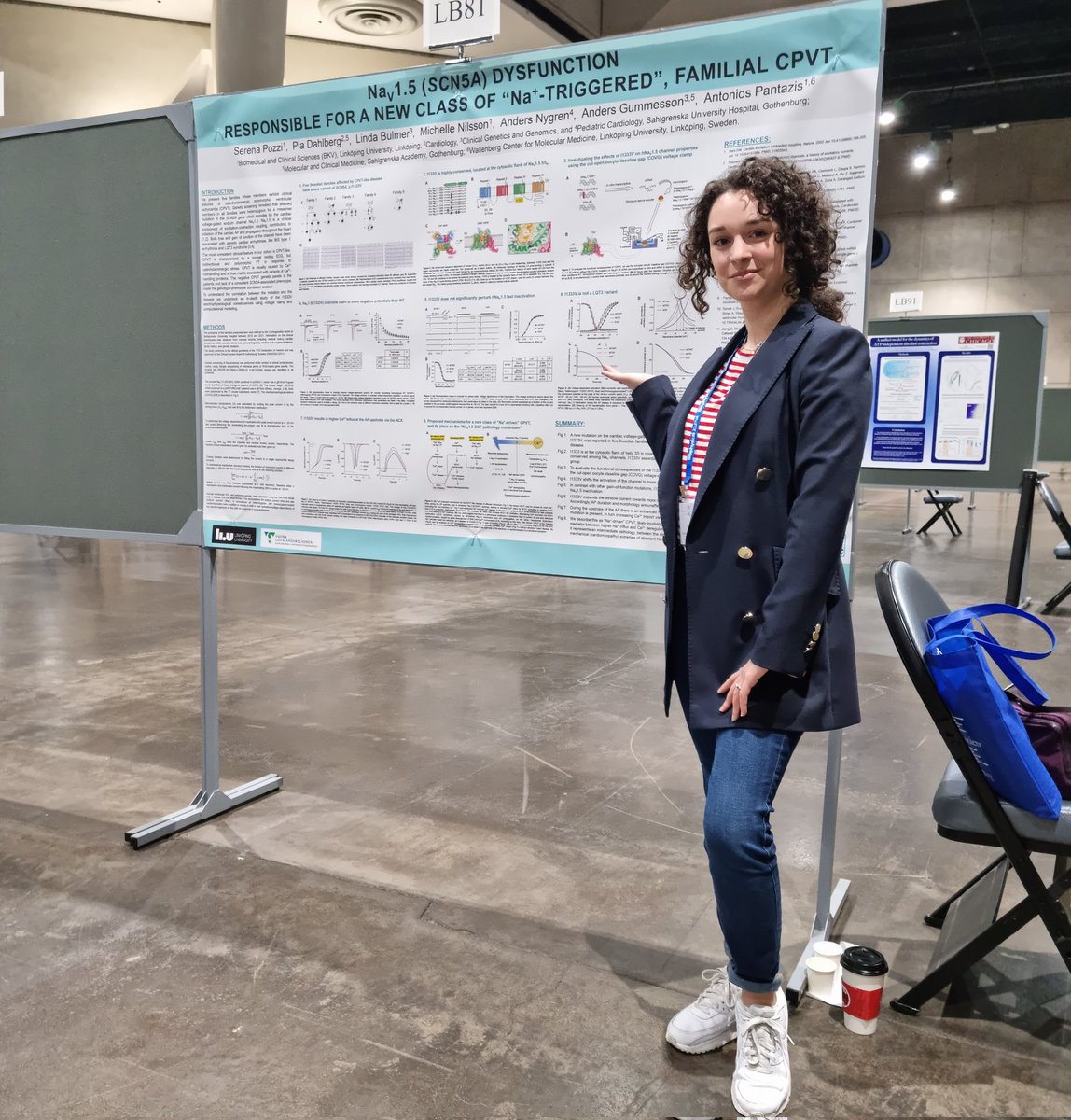 After my first poster presentation and my first #BPS2023 I want to thank everyone that came by and gave interesting suggestions!
Stay tuned if you want to know more about the new Na-triggered CPVT. And check the amazing work of the Pantazis's Lab 
@ntoniosPantazis