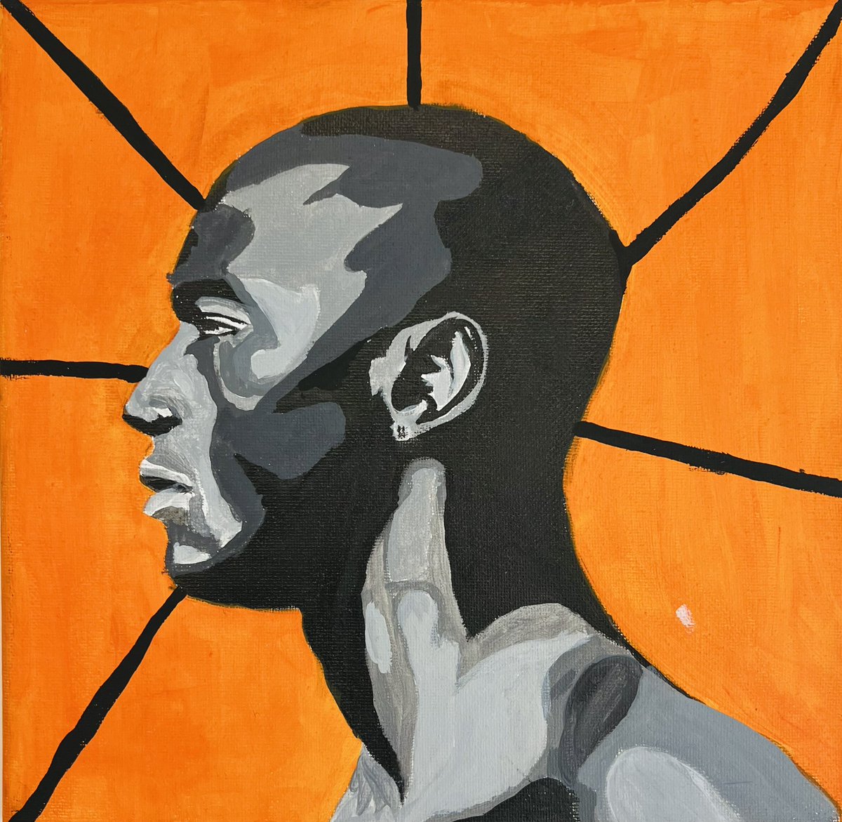 DattaRubina's tweet photo. Neal 8th graders rocked their Black History Month portrait paintings, after studying the artwork by the infamous Kehinde Wiley!  #nmsapride #nccusd #middleschoolart https://t.co/hIV4imfytN