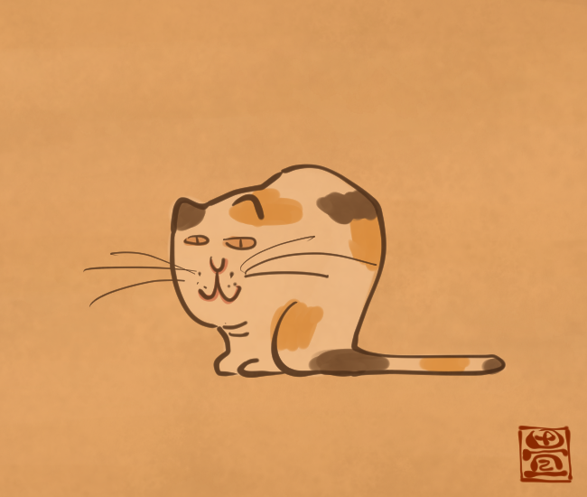猫妖怪35
#猫の日 
