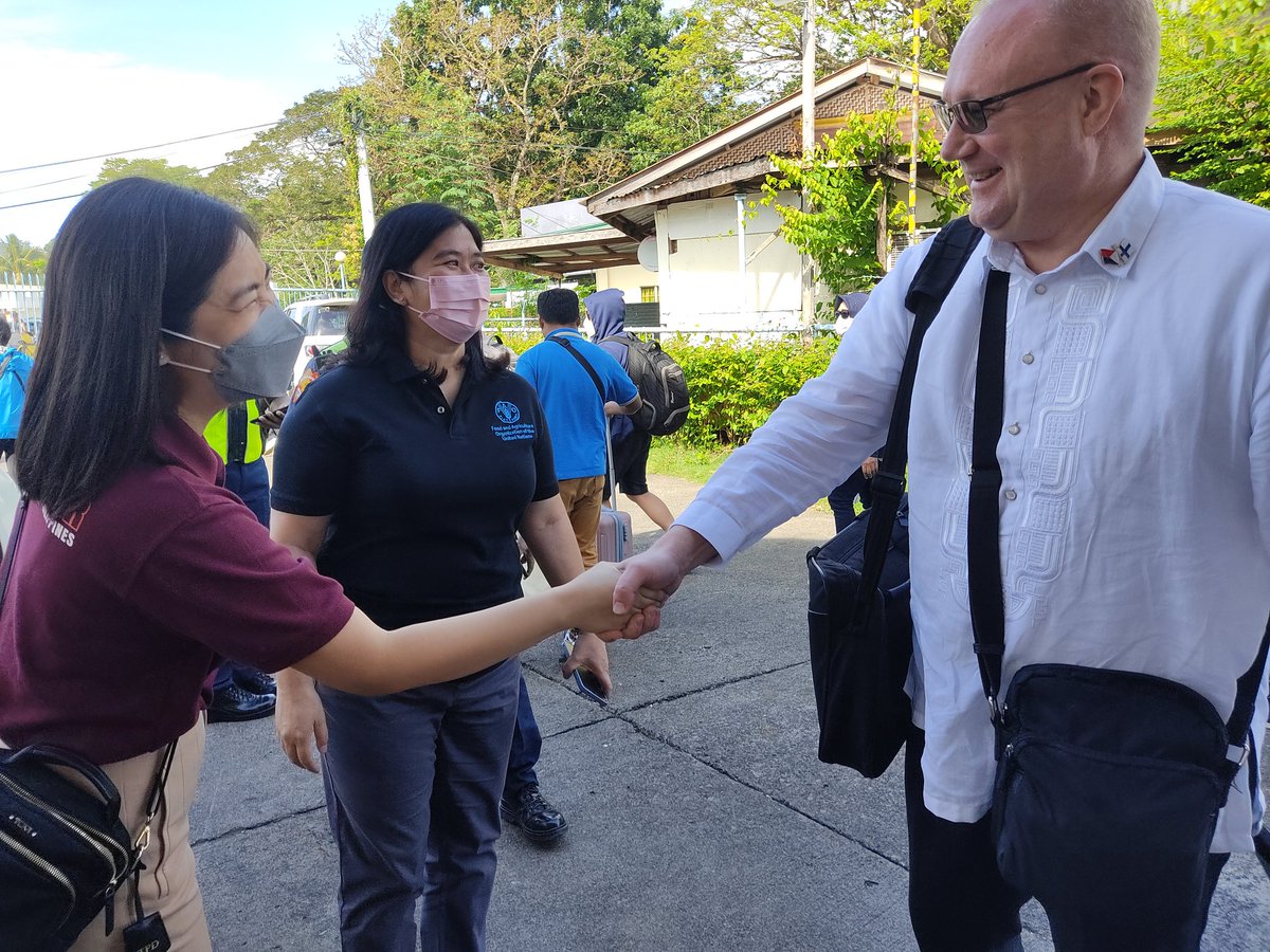 FAOPhilippines's tweet photo. ATM: Finland ambassador to the 🇵🇭, HE Juha Markus Pyykkö (@JuhaPyykko) &amp; delegation arrive in Cotabato City for consultations with #BARMM partners for 🇫🇮-suppprted initiative on home-grown #schoolfeeding program, 22 Feb. @unicefphils @WFP_Philippines  @BangsamoroGovt https://t.co/M28tmdhS7s