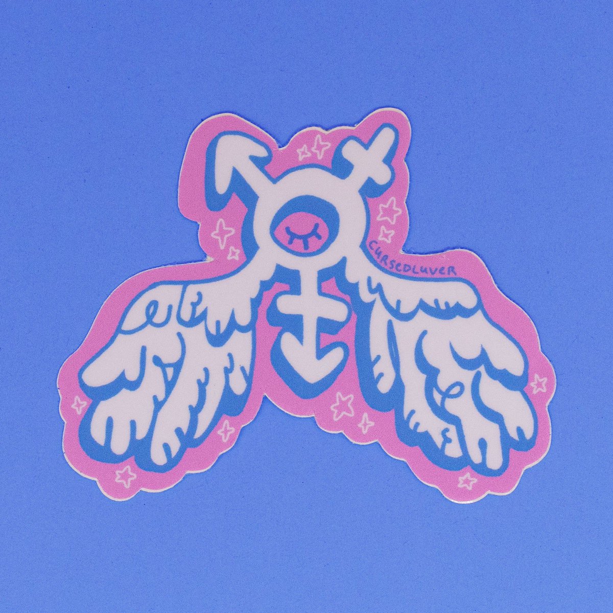 mushroomyhouse's tweet photo. Incredible artists from across the world have created pieces celebrating trans pride, community, and visibility.

The series highlights independent trans artists and raises funds for charity in the lead up to #TDOV

Check out the full collection at https://t.co/IZxXV3jh8h 💖💙 https://t.co/axaZR9hOHd