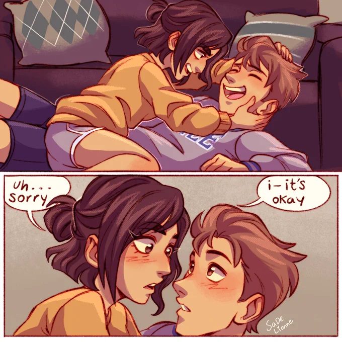 Flustered (3/4) 💖 #bregan 