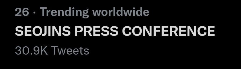 myonlyTAEger's tweet photo. Both tags have entered the top 30 Worldwide Trends, let’s push it higher ‼️

SEOJINS PRESS CONFERENCE
GLOBAL SENSATION KIM TAEHYUNG
#TAEHYUNGonJinnysKitchen https://t.co/pCvAyr5ern