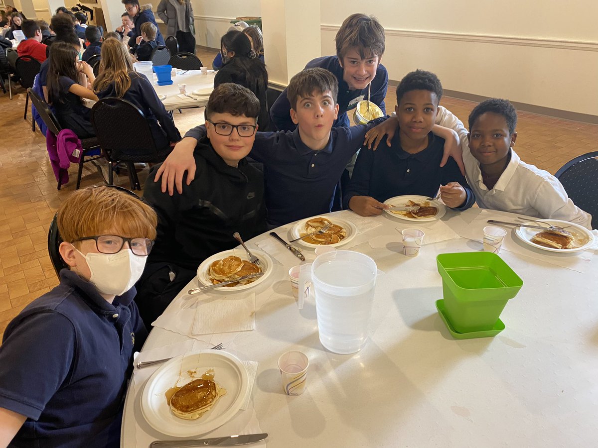 ecobrien6's tweet photo. Thank you so much to everyone at St. Joseph parish and @stjsces for our #ShroveTuesday pancakes 🥞 https://t.co/AZcbymFv8C