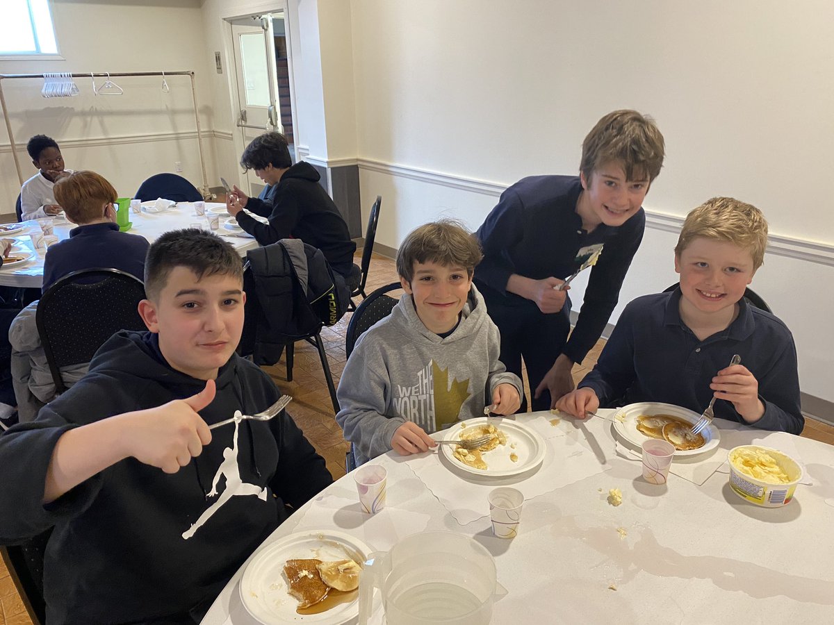 ecobrien6's tweet photo. Thank you so much to everyone at St. Joseph parish and @stjsces for our #ShroveTuesday pancakes 🥞 https://t.co/AZcbymFv8C