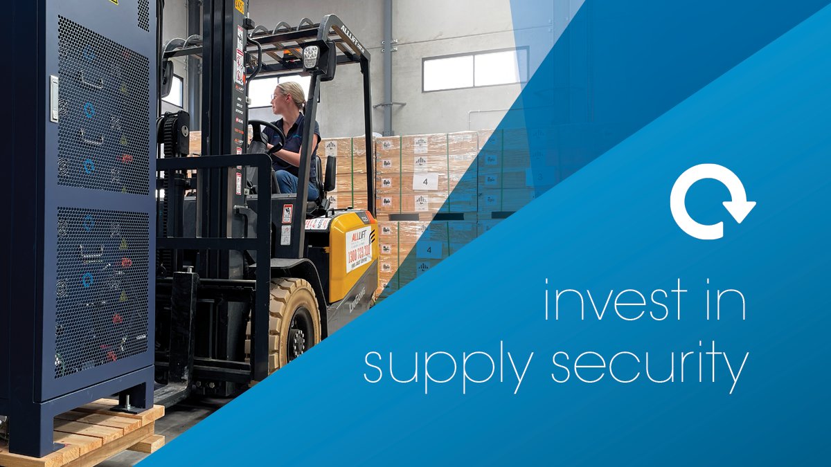 Shorter lead times. Renaissance superStorage solutions shipping from Tomago today!

energyrenaissance.com/contact-us/

#localsupply #batterymanufacture #sovereignsupply #localsupplychain #batterystoragesystem #renewableenergy #australianmade