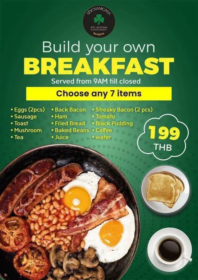 Shenanigansbk's tweet photo. Rise and shine! Start your day off right with our build-your-own breakfast options. π³π₯π₯ #breakfastlover #yum #buildyourownbreakfast https://t.co/mdSzbMXU9F