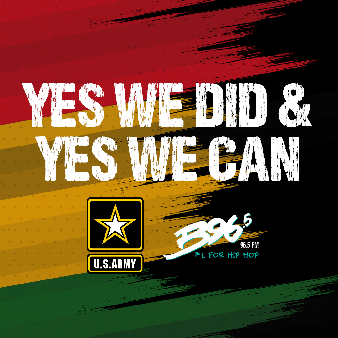 #BlackHistoryMonth #YesWeDid #YesWeCan <a href="/USArmy/">U.S. Army</a> 

hiphopb965.com/black-history-…