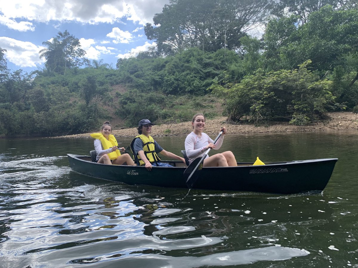 Mayan ruins and canoeing on the Macal River! ⁦<a href="/bhs_galante/">Heather Galante</a>⁩