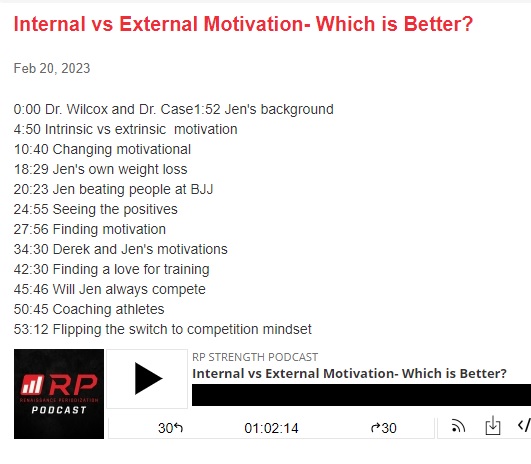 *NEW RP Podcast!* Link In Bio
MOTIVATION! and all about the dynamics of it 
#rpstrength #renaissanceperiodization #rpdiet #rplifestyle #wilcoxstrengthinc#podcast #fitnesspodcast #dietpodcast #healthpodcast #rppodcast #foodpodcast #nutritionpodcast #podcasts #podcasting