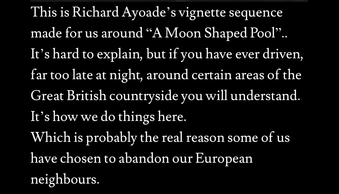 RPL_highlights's tweet photo. Thom on Richard Ayoade’s Tinker Tailor vignette.
#radioheadpubliclibrary https://t.co/OKEjOckh3n