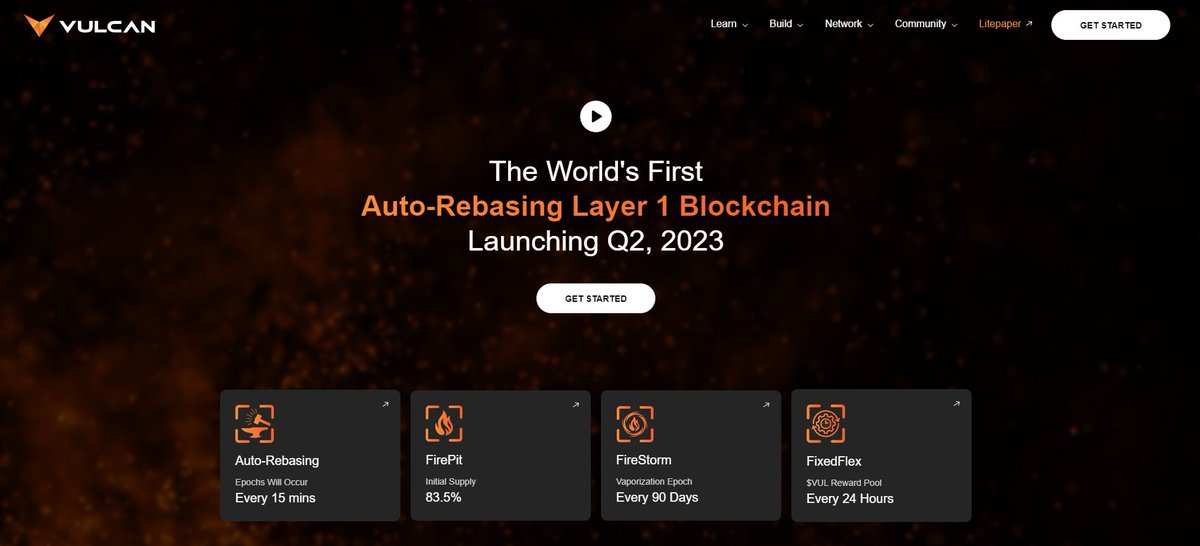 VulcanChain's tweet photo. Our fresh new website is live! Go take a squiz now at https://t.co/FZW7HrIzDU 🔥 Leave a comment here on what you think about it! https://t.co/zxDLpbdgR5