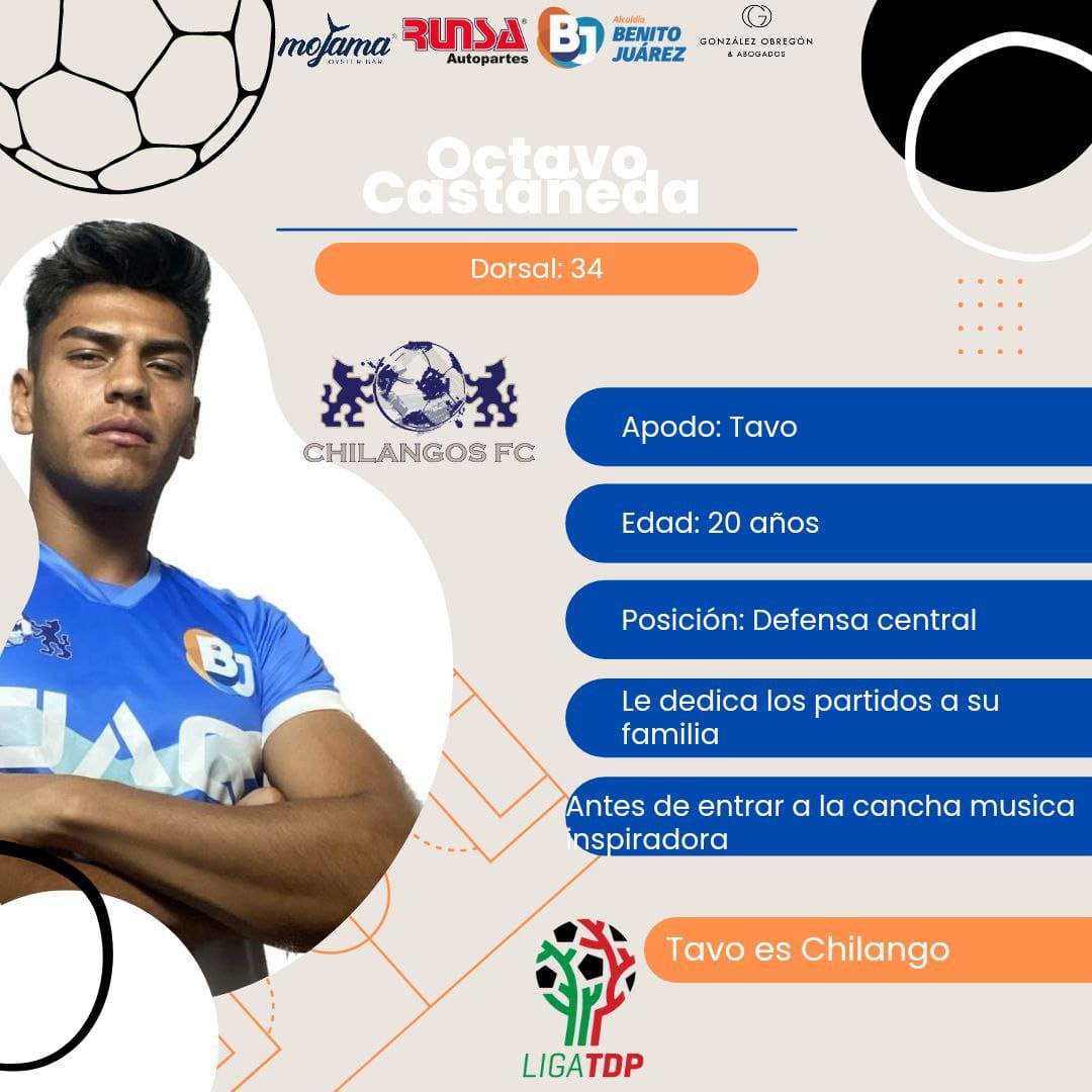 FcChilangos's tweet photo. #ADNChilango
Conoce a Tavo
Octavio Castañeda tiene #SangreChilanga
#ALoChilango #TodosSomosChilangos https://t.co/Y7QKHBtdFK