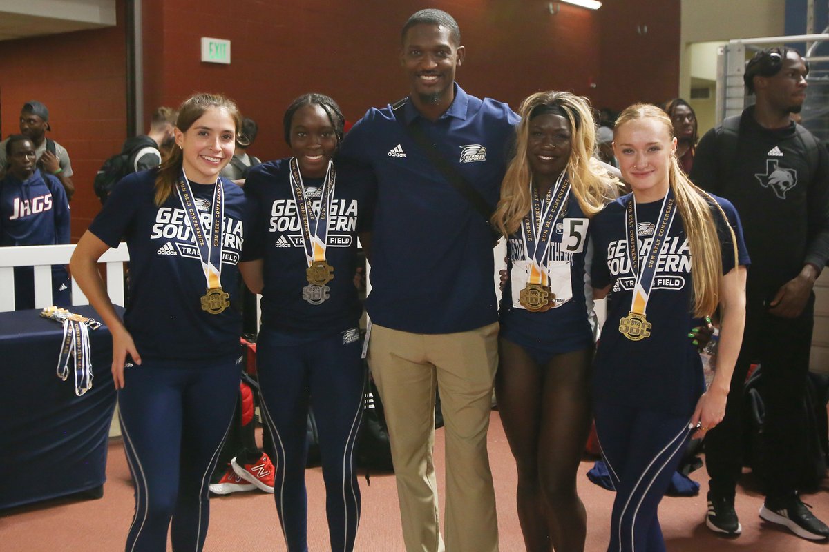 GSAthletics_TF's tweet image. Recap | Eagles finish fifth at Sun Belt Indoor Championship

bit.ly/3IpMzVv

#HailSouthern