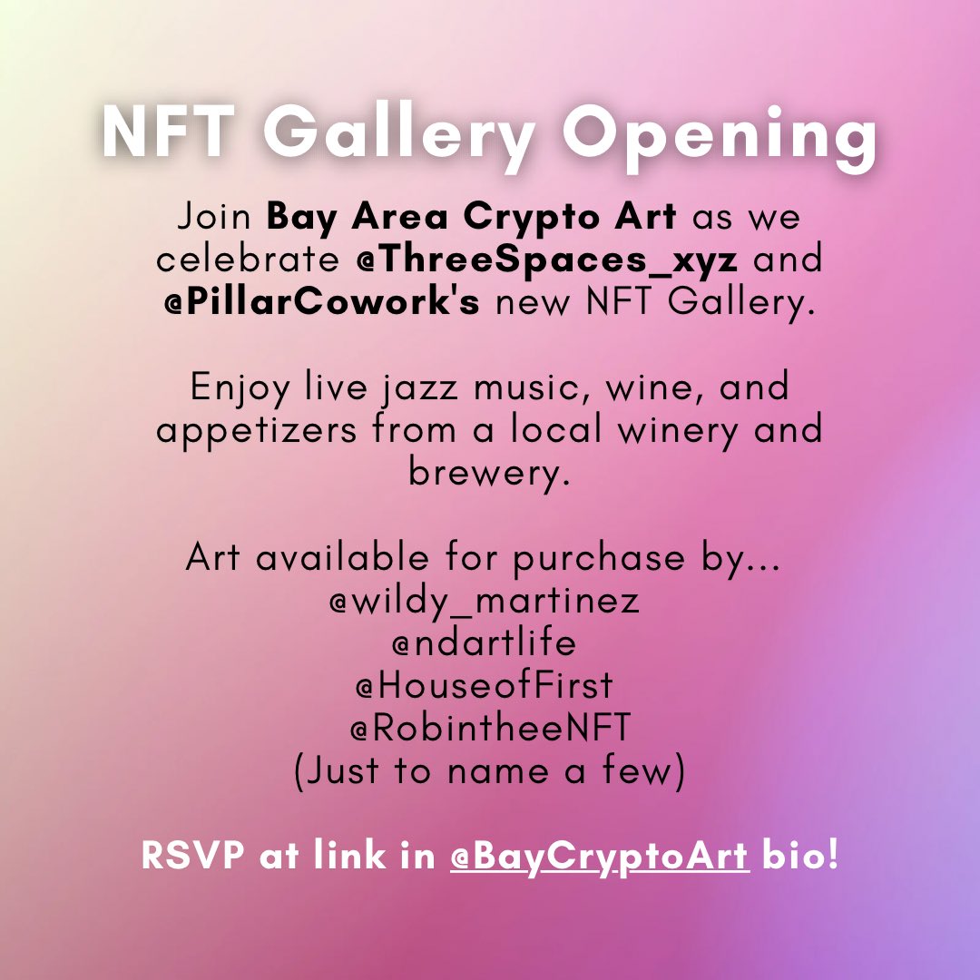 Bay Area Crypto Art tweet media