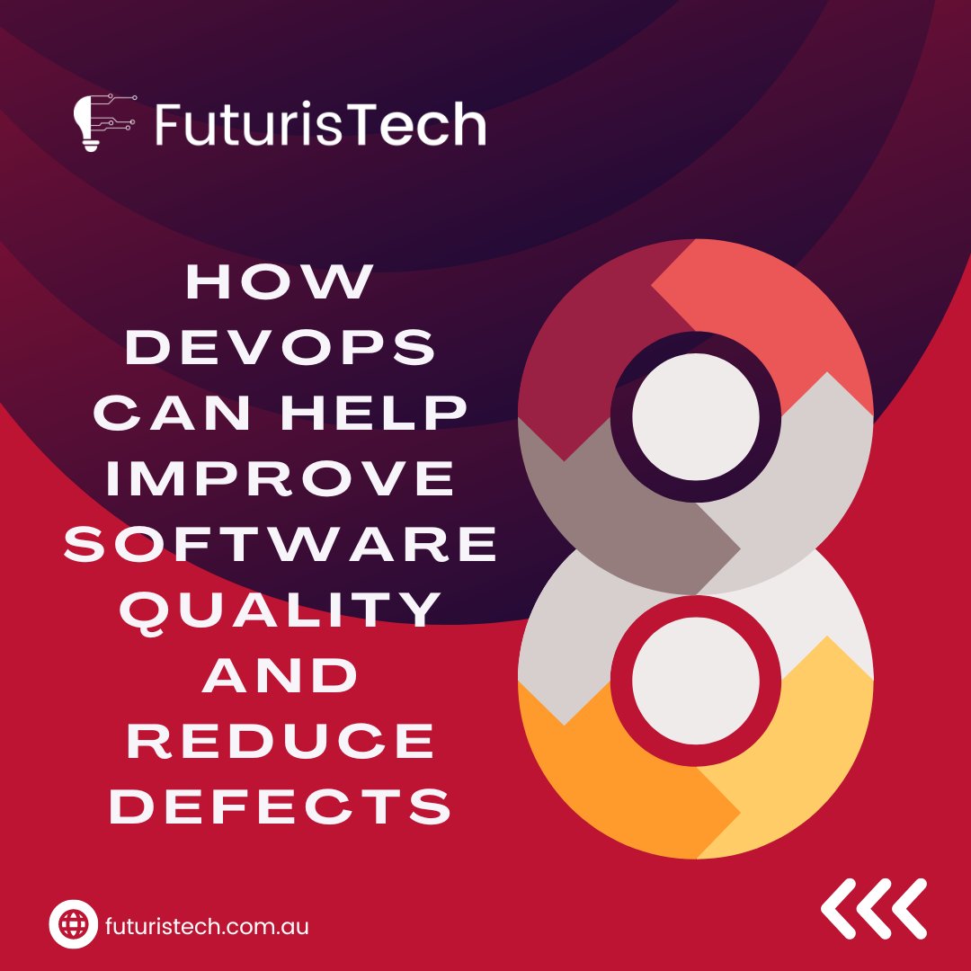 futuristechpty's tweet photo. Say goodbye to software defects and hello to seamless development with DevOps. Learn how it can help improve software quality today!
📱Call: (+61) 423 983 607
📩Email us: info@futuristech.com.au
🖥️Our Website: https://t.co/c6XeqhUsRj
.
.
#DevOps #SoftwareQuality #ReduceDefects https://t.co/SprViUDh01