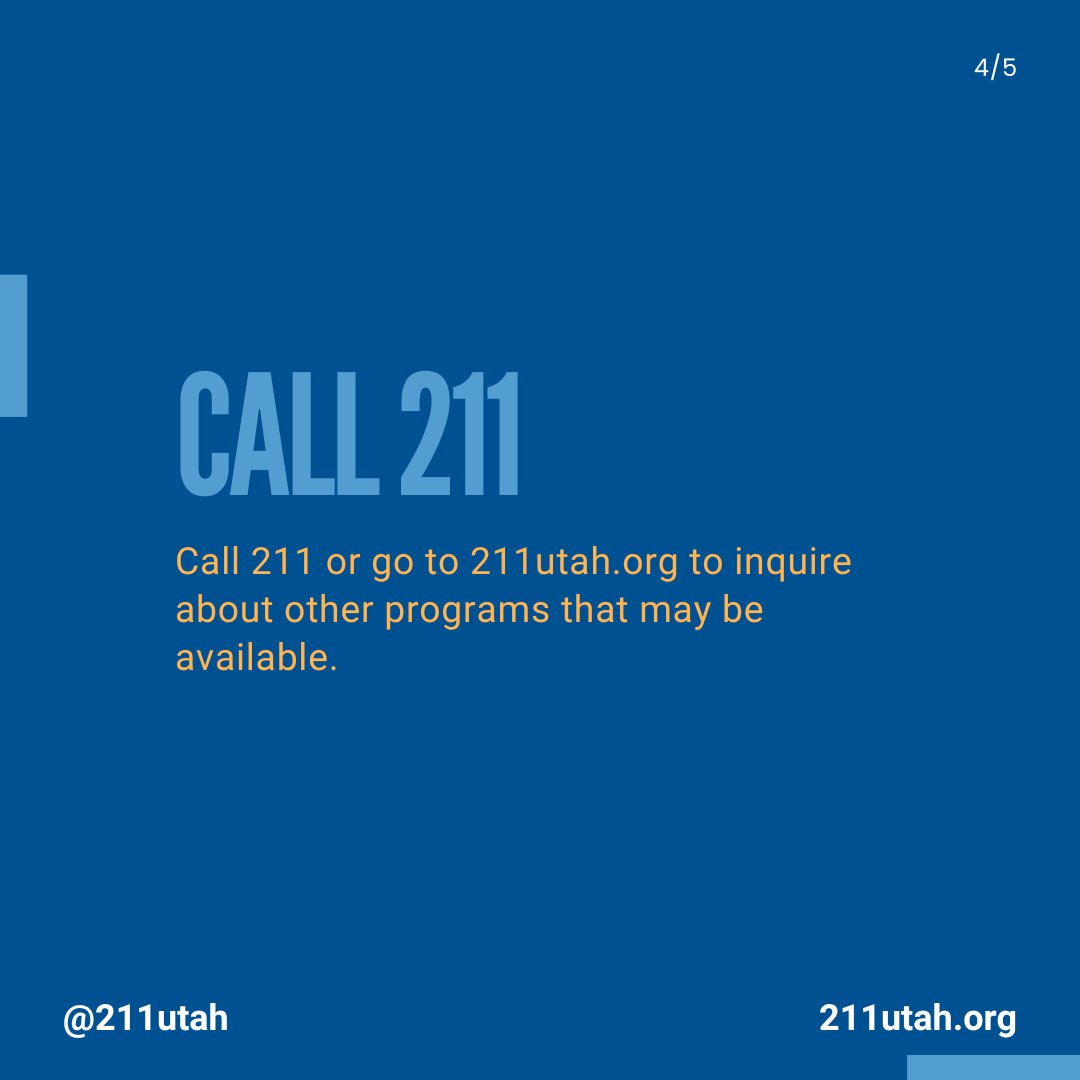 Need help keeping your heat on this winter? ❄️ Here are some resources providing utility aid in Utah County. For more information, call 211 or go to 211utah.org. Save this post or share it with someone you know who might need assistance! 💙