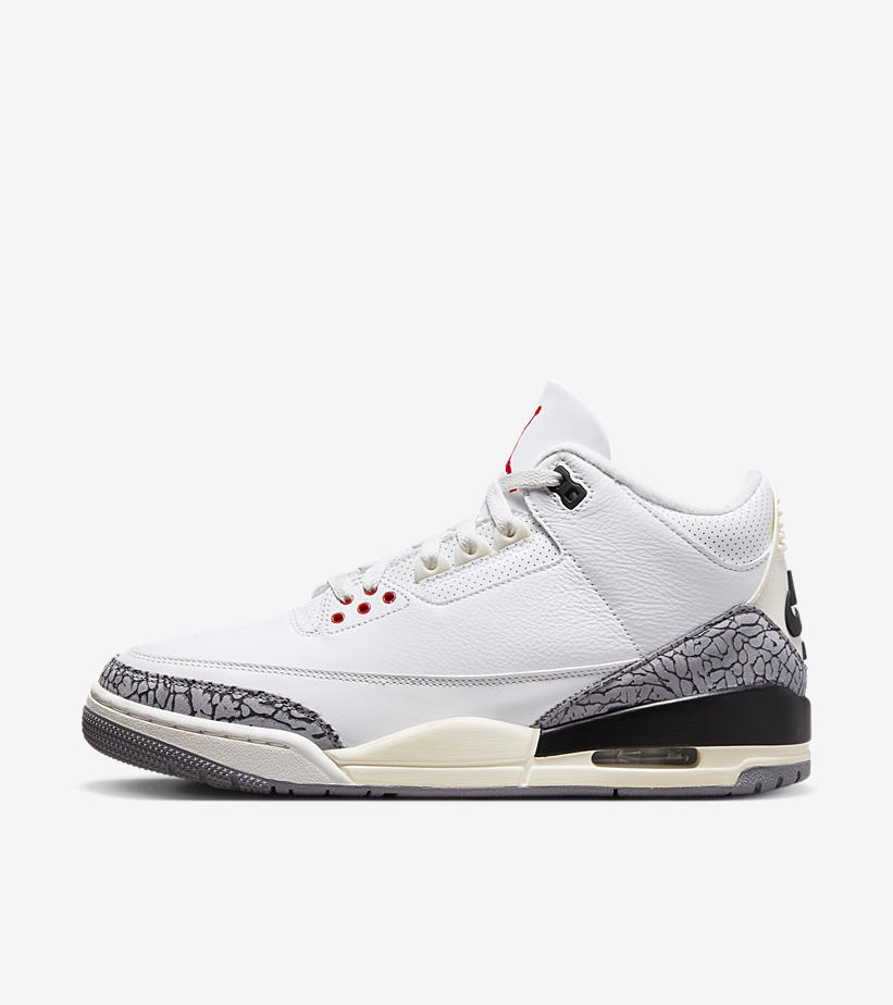 Official Images: Air Jordan 3 Retro 'White Cement'