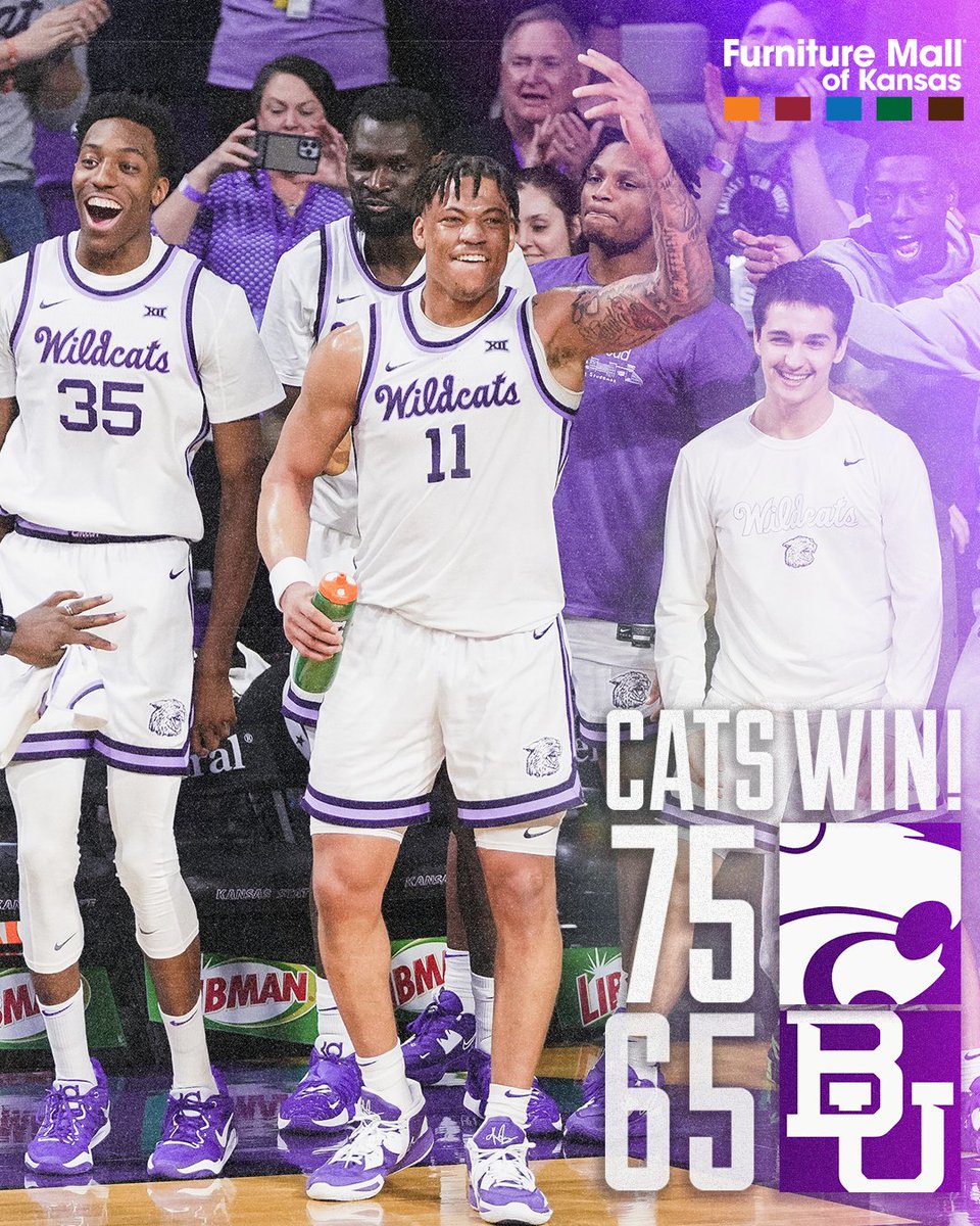 KStateMBB's tweet image. CATS WIN!!

#KStateMBB