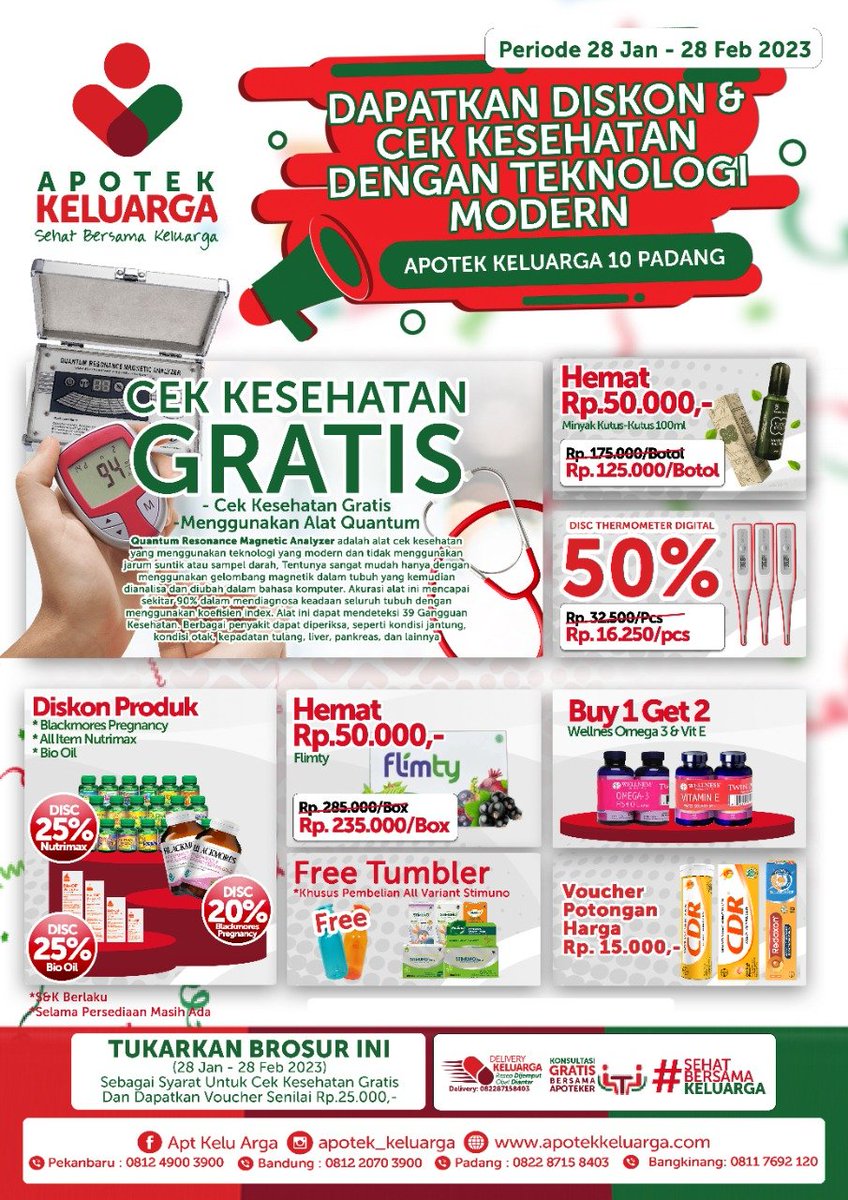 Mau beli obat dengan kualitas terjamin dan terpercaya, yaa di Apotek Keluarga aja .......