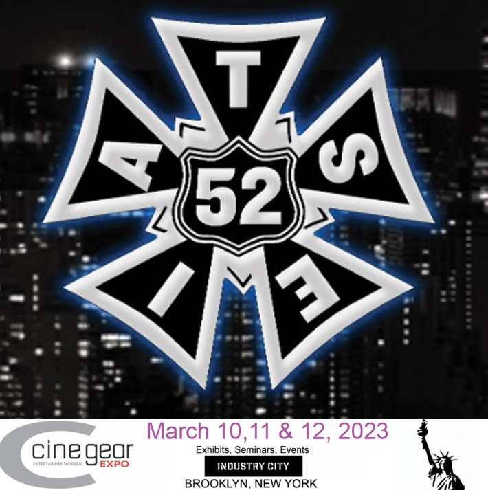 CineGearExpo's tweet photo. Be sure to stop by booth #237 March 10th & 11th, 2023 at Cine Gear Expo NY and see our friends with IATSE local 52 https://t.co/6co6cTnv3t #2023CineGearExpoNY #ny #nyc #MotionPictureStudioMechanics #local52 #GetItDone #MotionPicture https://t.co/mB2kxhy8iV