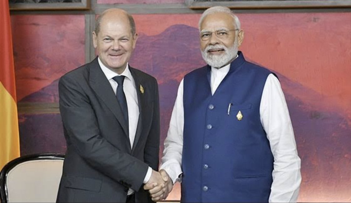 German Embassy India tweet media