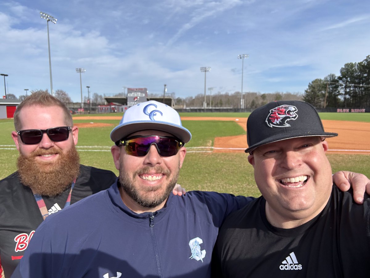 BRTigerBaseball's tweet image. It was AWESOME to have former Blue Ridge Baseball Staff Member &amp;amp; current Christ Church  Head Coach,  @coach_c_23 bring his JV Cavaliers back to The Ridge this afternoon! Coach C had a TREMENDOUS impact on our student-athletes &amp;amp; coaches while serving at BRHS! #Legacy #StaysHungry