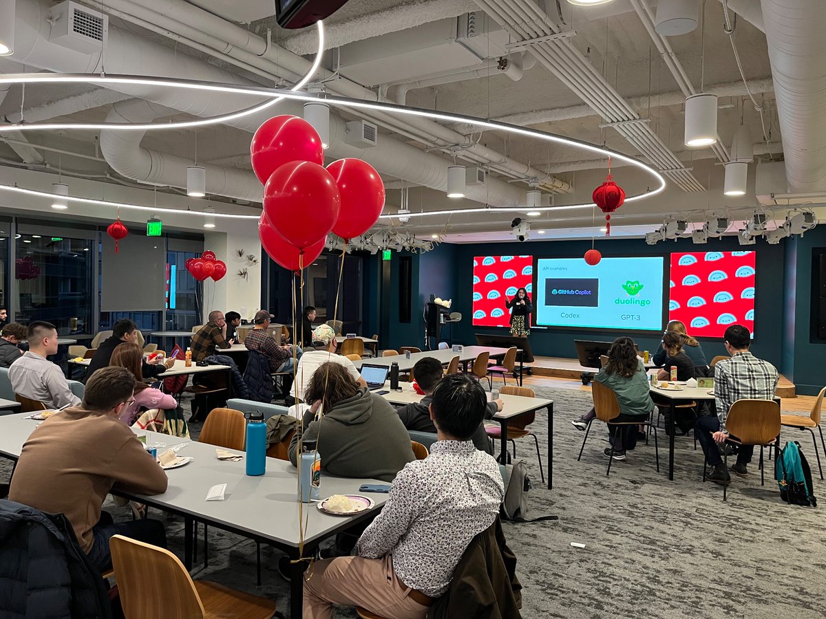 .<a href="/lizziepika/">Lizzie Siegle</a> killing it hosting <a href="/devsndumps/">Devs & Dumps 🥟🌉</a> tn! love my friends 😊