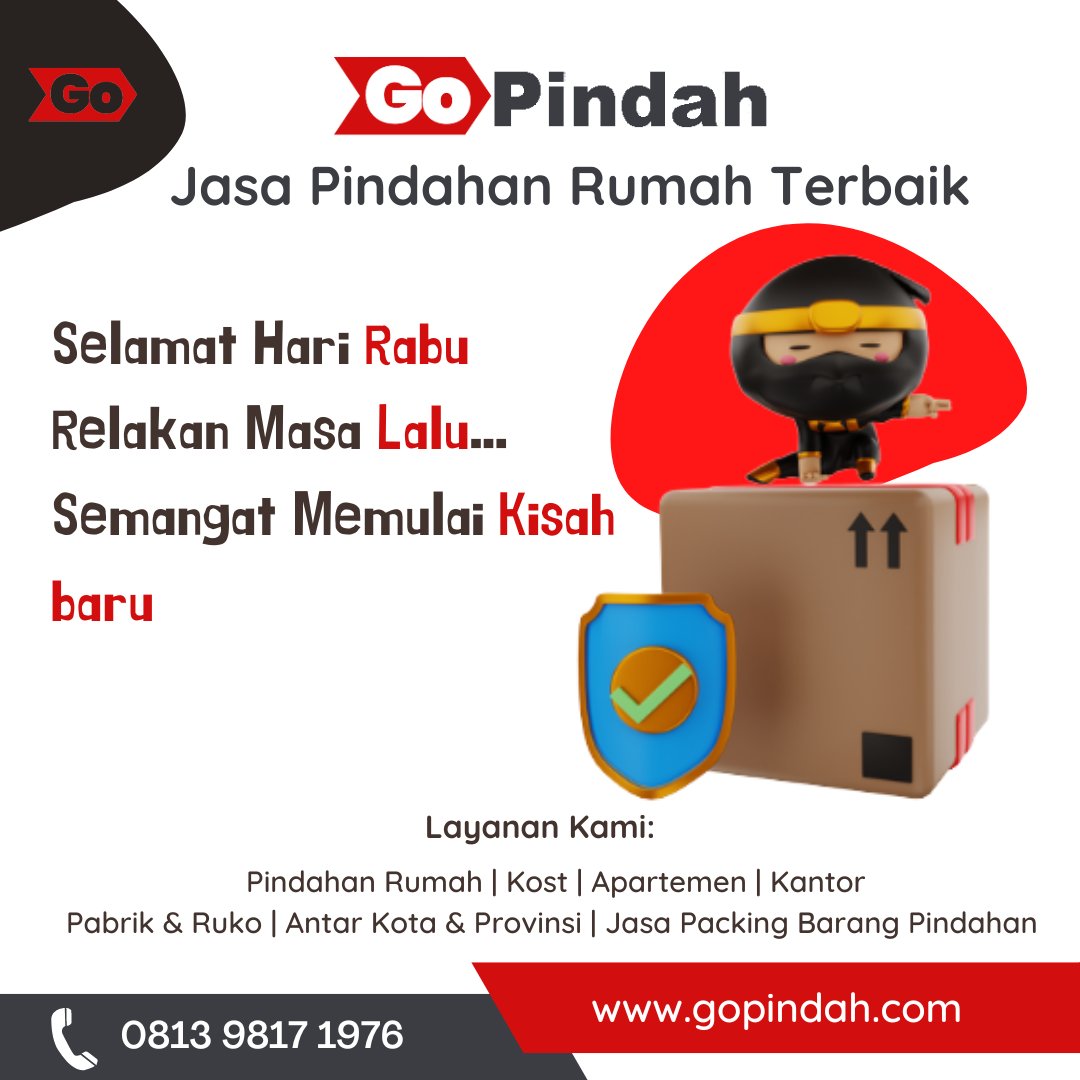 go_pindah's tweet photo. Hallo, Selamat Pagi.. Selamat Hari Rabu... Ayoo Maju Dengan Semangat Yang Menggebu..

#gopindah #jasapindahan #jasapindahanrumah #jasapindahrumah #jasapindahantarprovinsi #jasapindahanjakarta #jasapindahanapartemen #moversandpackers https://t.co/xG3phb4vkI