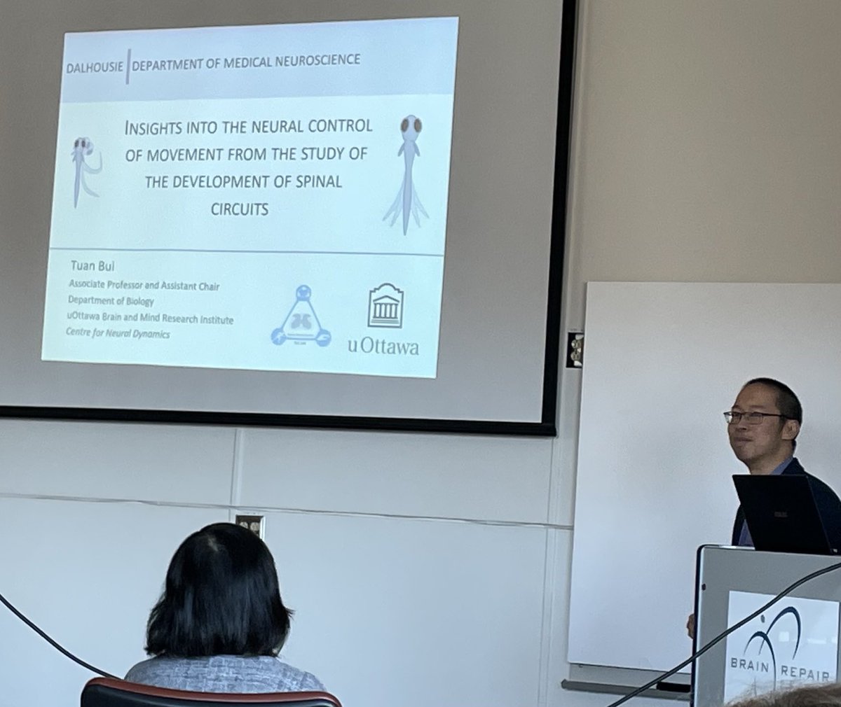 Great to see all the exciting updates from ⁦<a href="/TuanBuiLab/">Tuan Bui</a>⁩ on spinal circuits controlling locomotion. ⁦<a href="/BRCHFX/">Brain Repair Centre</a>⁩