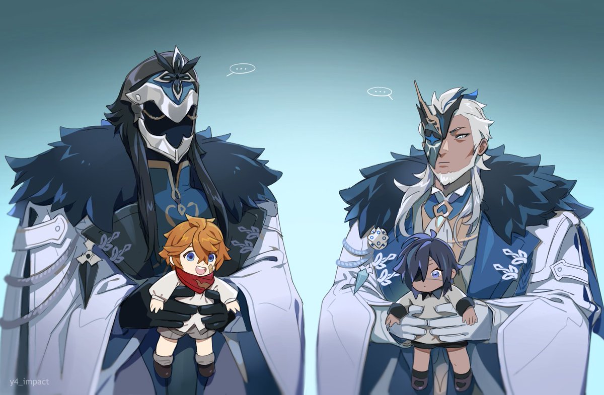 y4_impact's tweet photo. they couldn't find a babysitter https://t.co/4WbjvPQmfT