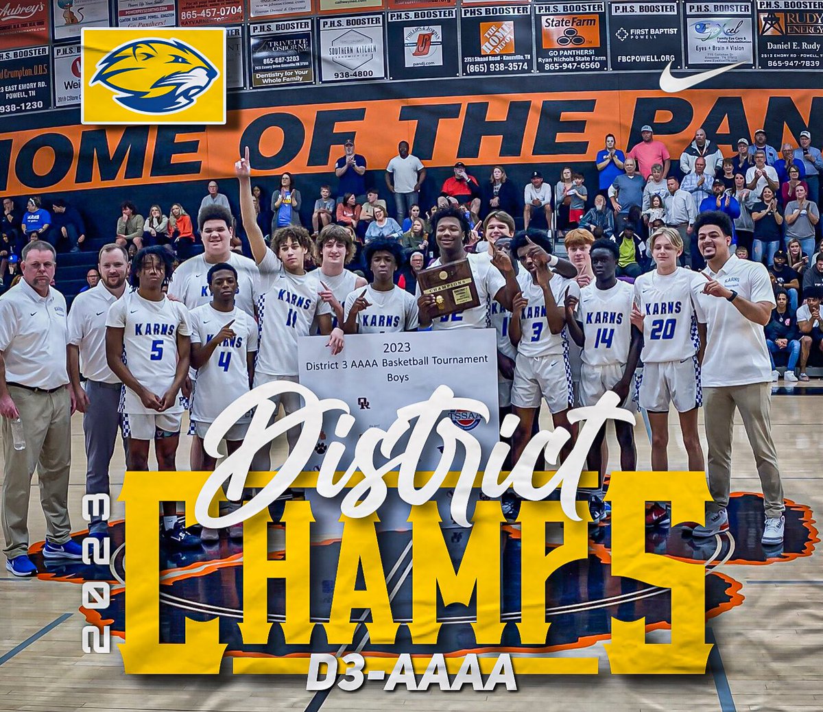 District Champs!! 🚨🚨🚨 <a href="/AthleticsKarns/">Karns Athletics</a> <a href="/KarnsBeavers/">Karns High Beavers</a> <a href="/5StarPreps/">5Star Preps</a> <a href="/WalkerLockhart1/">Walker Lockhart</a>