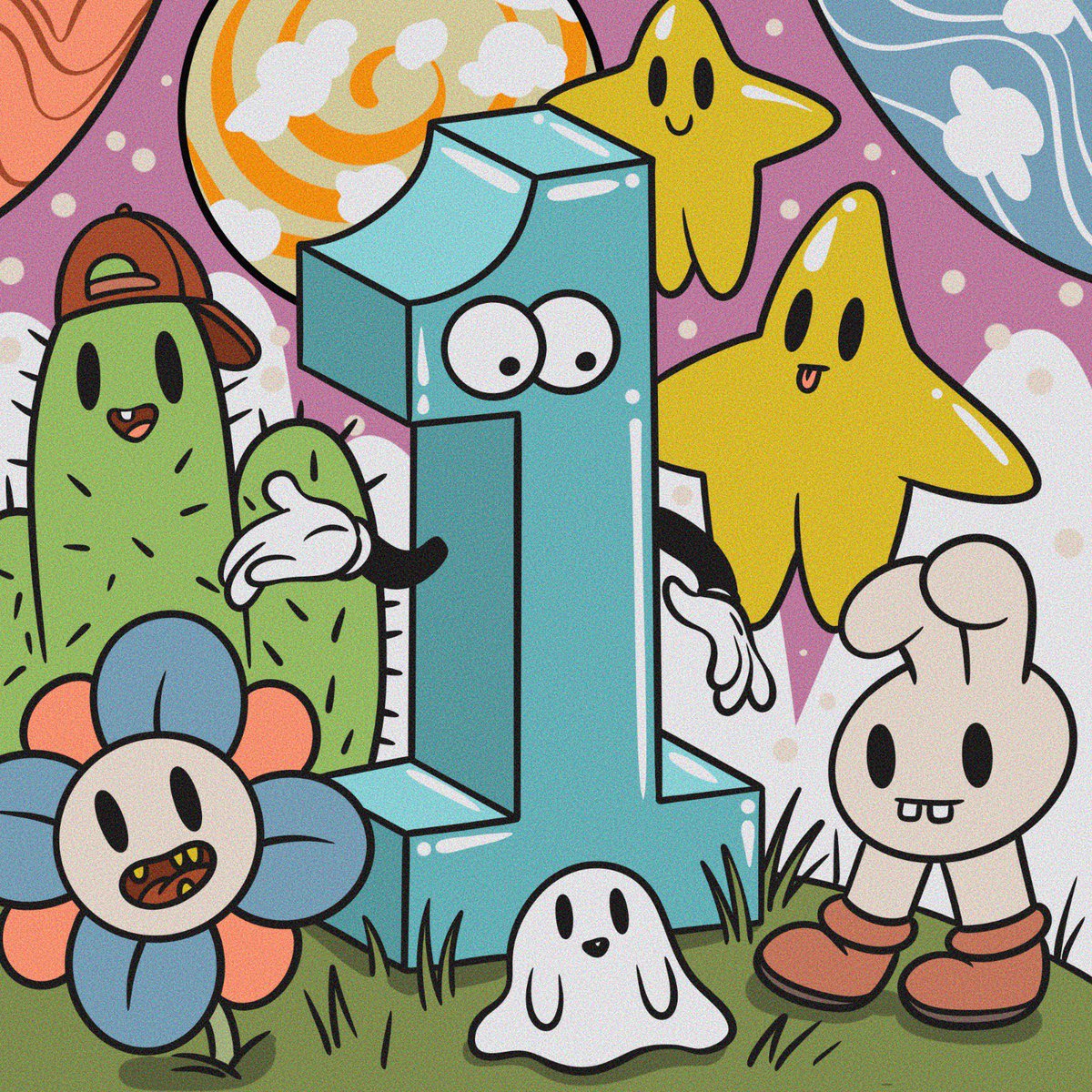 We made it to Day 1! Closing out the countdown with <a href="/Cryptoon_Goonz/">Goonz</a>. Less than 24 hours until the Season 2 launch! 

The Oasis opens up at 2PM UTC!

In celebration of the launch, we will be giving away three items! 
⬇️