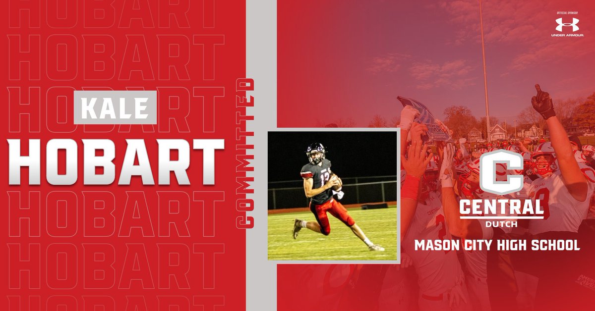KH0bart's tweet photo. I’m excited to announce my commitment to Central College for my academics, football, and track! Thanks to God, my family, friends, and coaches for all the help you have given me along this journey! Go Dutch! @coachmaiuri @CoachShep3 @mac4fb @CoachSturm48 @MCmohawkFB @MCboysTF https://t.co/vQ18Eim6v8