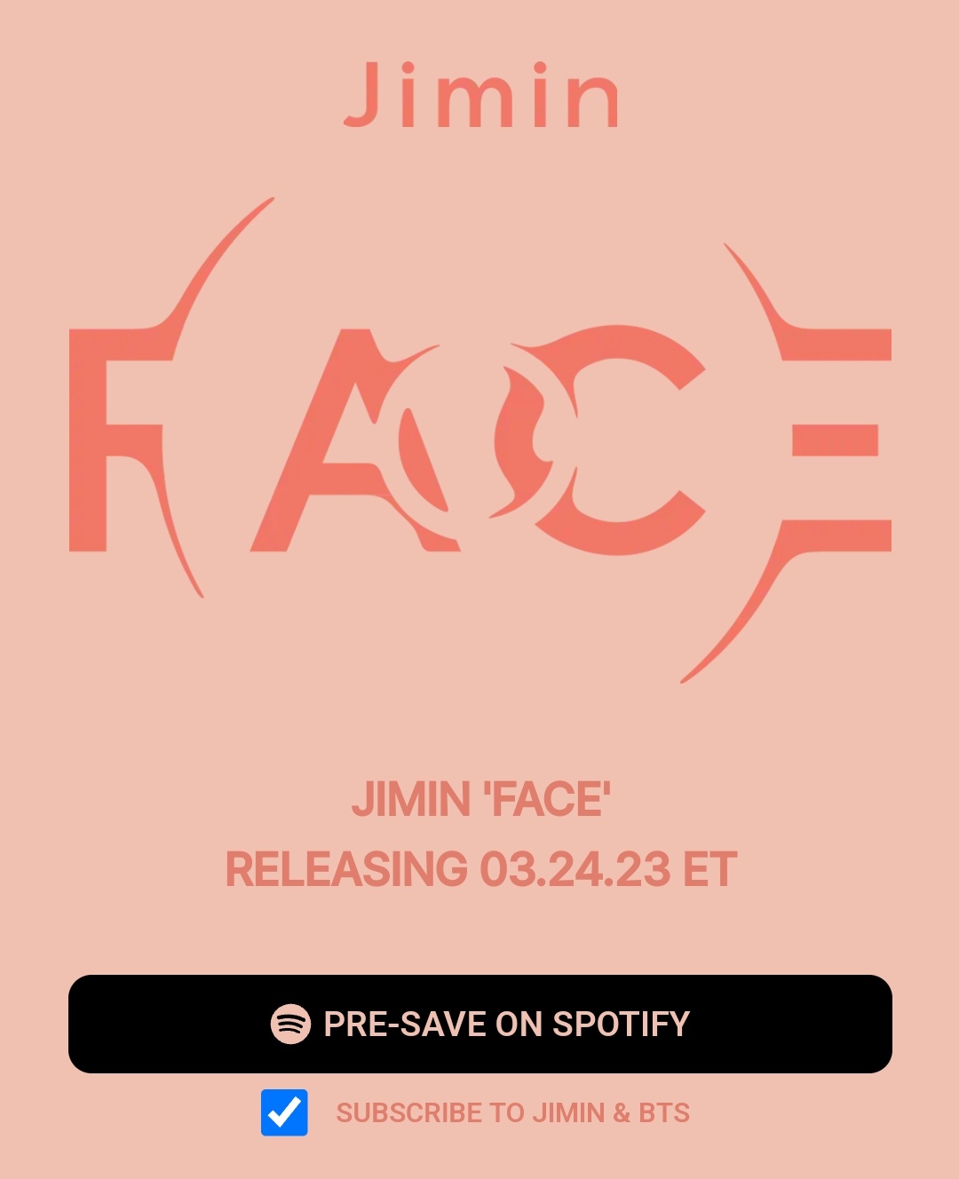 The BTS Chart on Twitter "Make sure to presave and preadd Jimin's