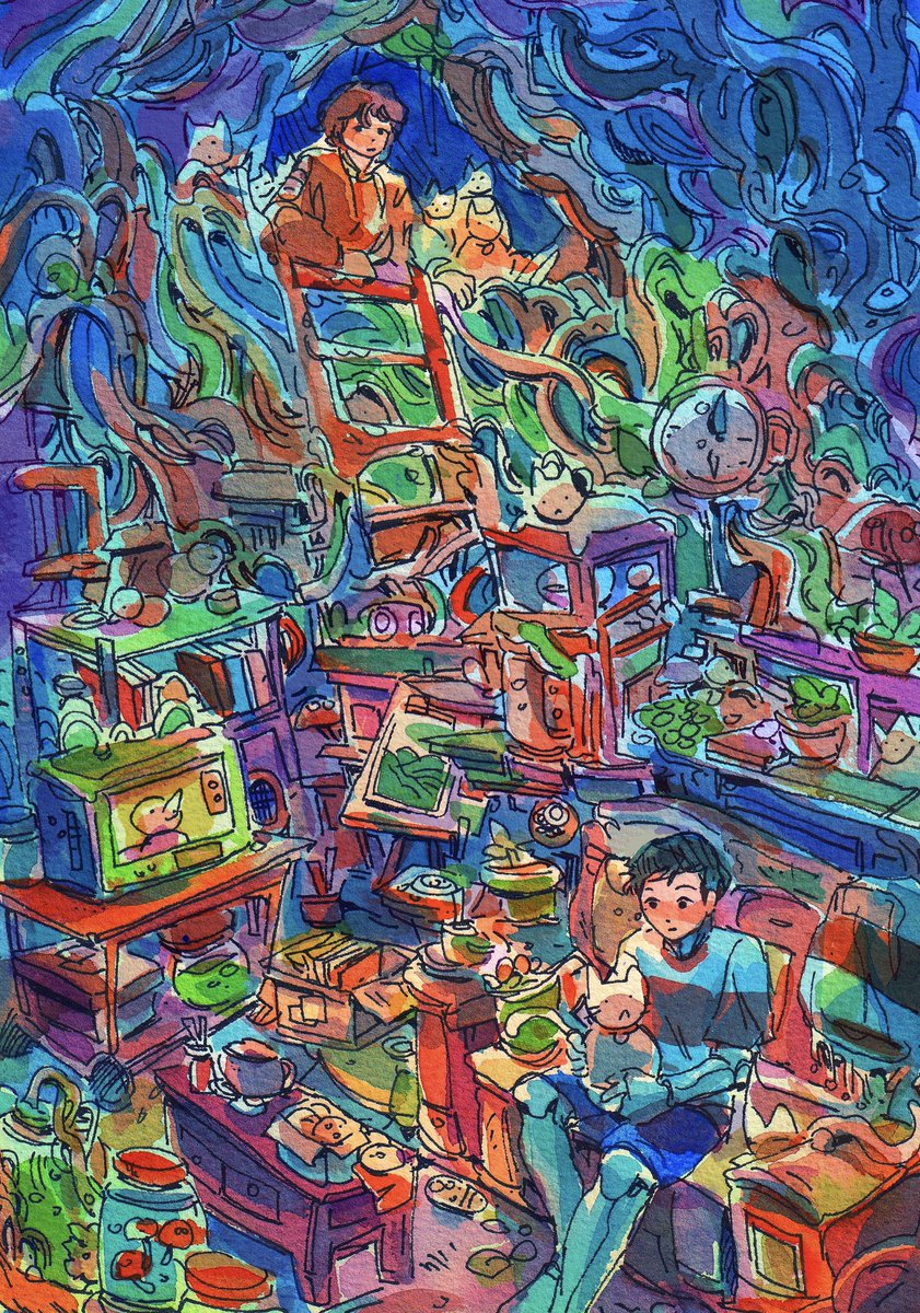 catforests's tweet image. bunker #illustration