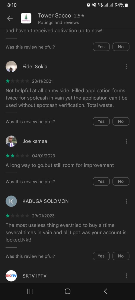 Mikhaelmaish's tweet photo. @TowerSaccoLtd  its soo unfortunate that some complained about your app at 2021 and we still have the same issue years later https://t.co/XyzUM9Qhx7