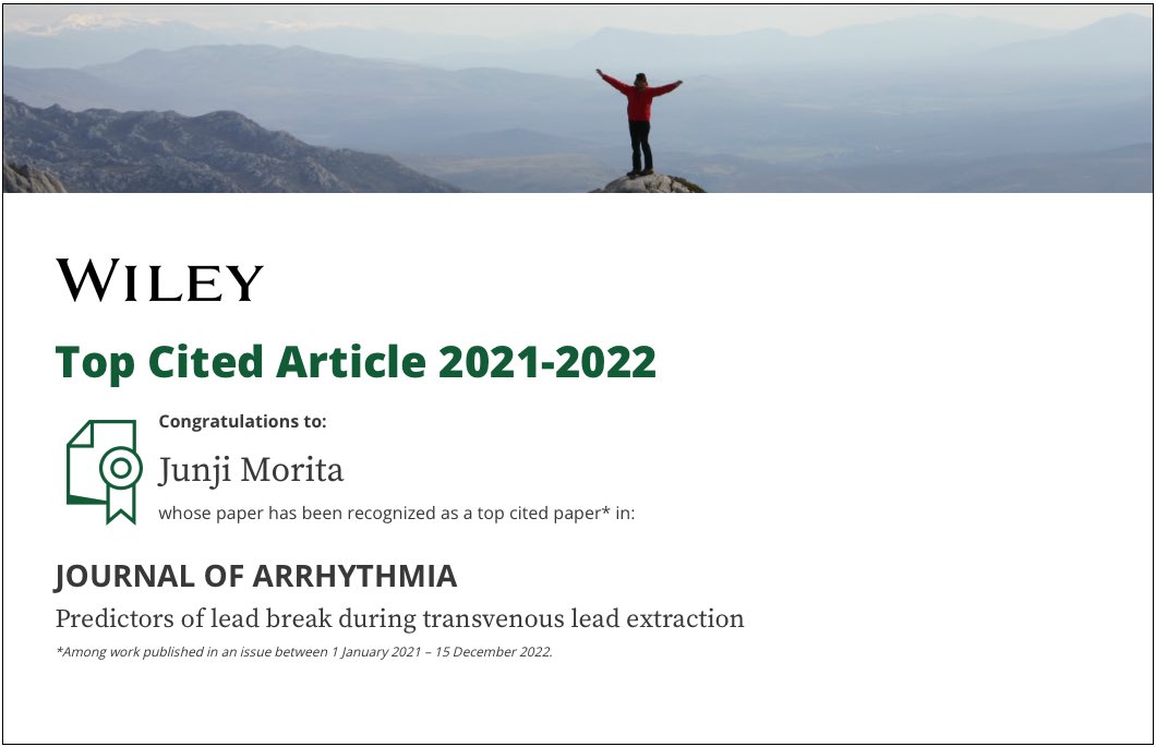 Good news! My article received enough citations to be a #topcitedarticle in its journal
<a href="/aphrs_jhrs_joa/">PR_JOA</a> 
onlinelibrary.wiley.com/doi/full/10.10…