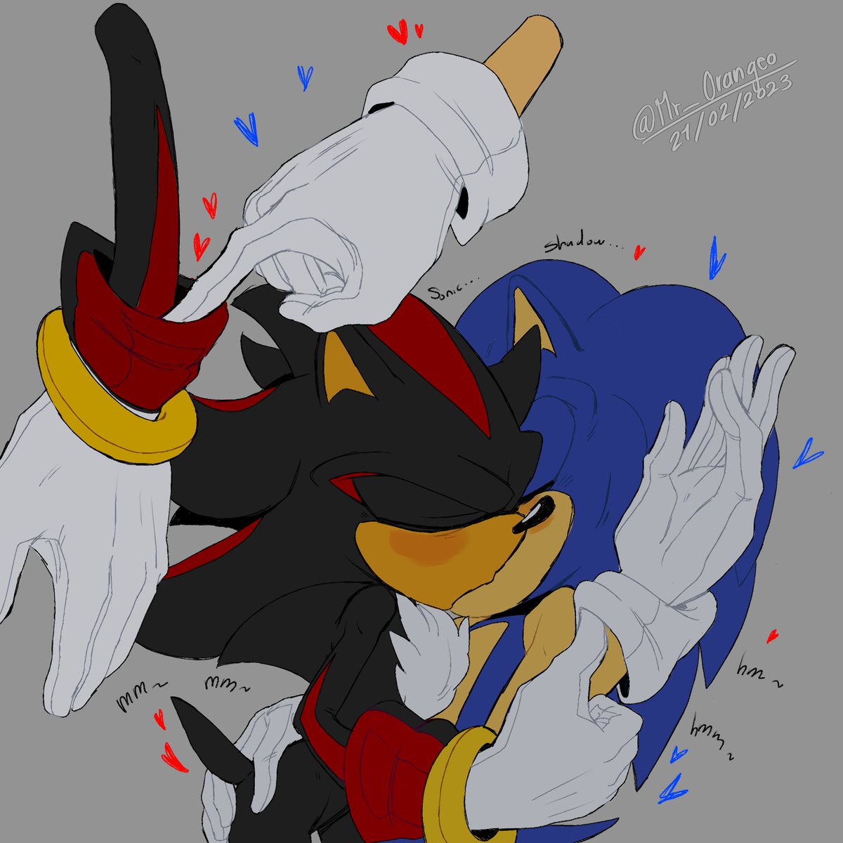 Mr_orange000's tweet photo. I hace no words forma my creation. 💦🦔🔪 #SonicTheHedeghog #SONIC #sonadow https://t.co/sBTvgqvZ5t
