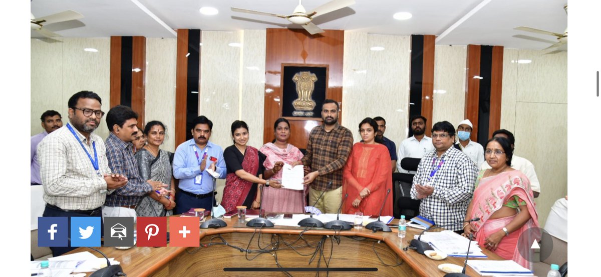 Additional Collector LB Karimnagar (@aclb_knr) on Twitter photo Karimnagar leads in sanctioning #PMEGP loan to a #transgender for the first time in state! Asha is setting up a digital studio with the loan!
We are also forming #SHGs for transgender members!
<a href="/Collector_KNR/">Collector Karimnagar District</a>
<a href="/KTRBRS/">KTR</a>
<a href="/arvindkumar_ias/">Arvind Kumar</a>
<a href="/jayesh_ranjan/">Jayesh Ranjan</a>
@tsmepma
<a href="/minmsme/">Ministry of MSME</a> Karimnagar leads in sanctioning #PMEGP loan to a #transgender for the first time in state! Asha is setting up a digital studio with the loan!
We are also forming #SHGs for transgender members!
<a href="/Collector_KNR/">Collector Karimnagar District</a>
<a href="/KTRBRS/">KTR</a>
<a href="/arvindkumar_ias/">Arvind Kumar</a>
<a href="/jayesh_ranjan/">Jayesh Ranjan</a>
@tsmepma
<a href="/minmsme/">Ministry of MSME</a>