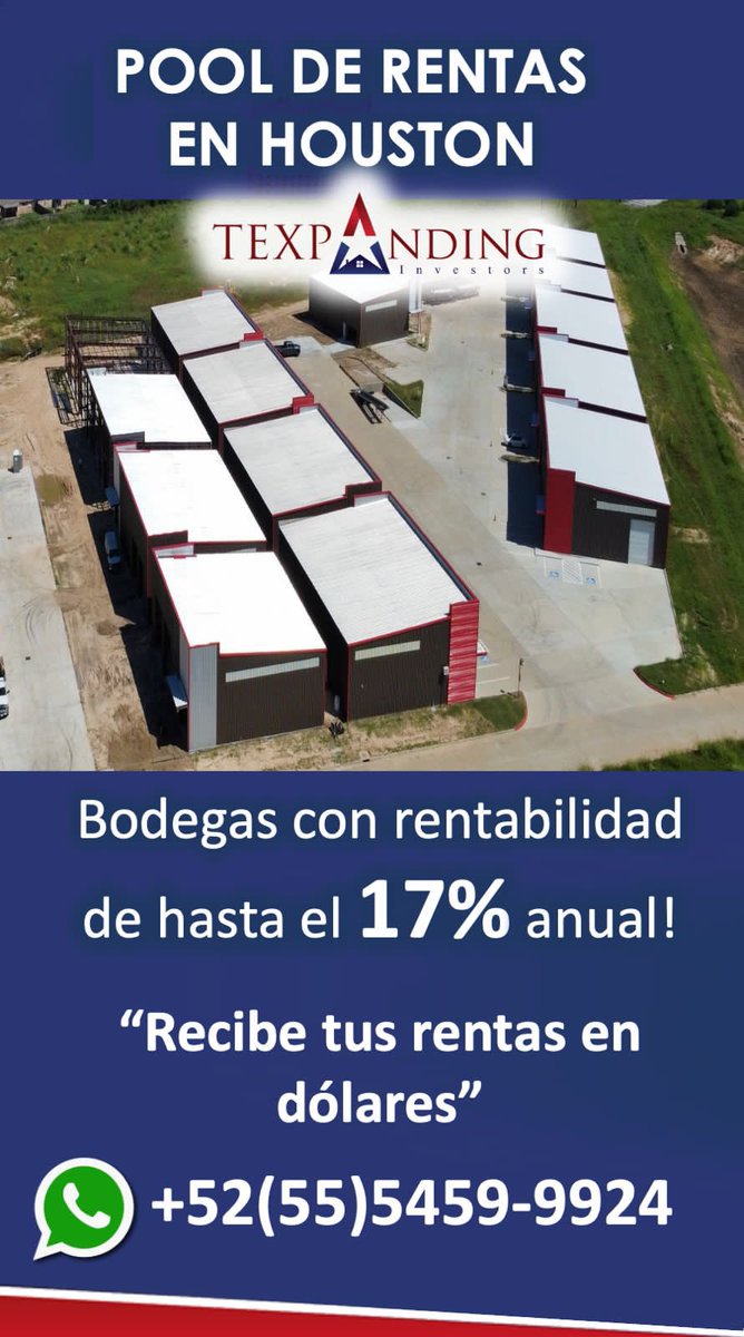 olgajimenezAMPI's tweet photo. Inversión en bodegas , atractivos retornos ! https://t.co/rcjvICxXgQ