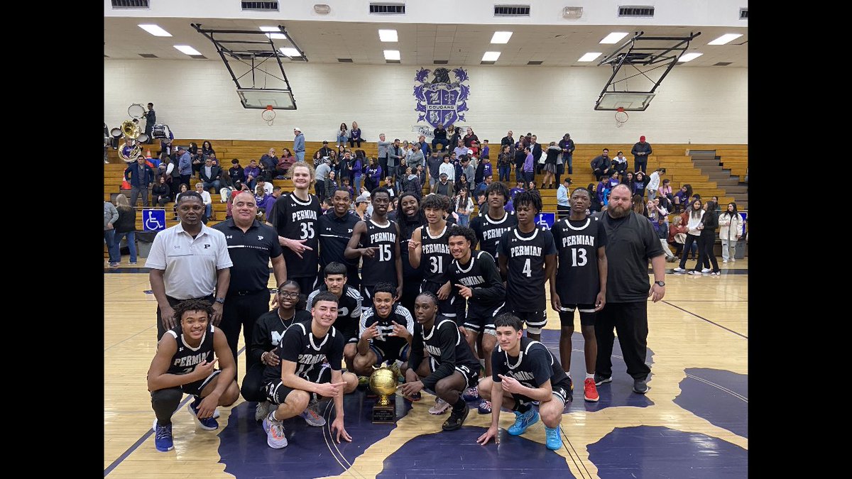 Congratulations to Permian’s Boys Basketball team for your 66-48 bi- district win tonight in El Paso against Franklin. On to the next round of playoffs! GO MOJO!