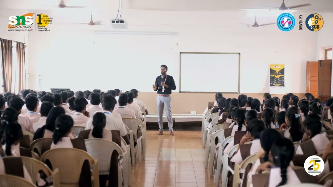 snsinstitutions's tweet photo. Energize your mind!
The students of SNS College of Allied Health Sciences were incredibly engaged and enthusiastic during a motivational program.
#SNSInstitutions #SNSDesignThinkers #DesignThinking
#motivation #students #motivationclass #inspiration #lab #GDTA https://t.co/ypIoVsZz7Y