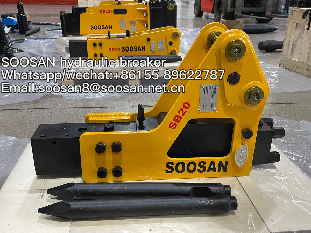 SOOSAN SB series hydraulic breaker
#soosanhydraulicbreaker 
#soosanbreaker
#soosanhammer
#hydraulicbreaker
#excavator
#excavatorattachment
#demolition
#martillohidráulico
#marteauhydraulique