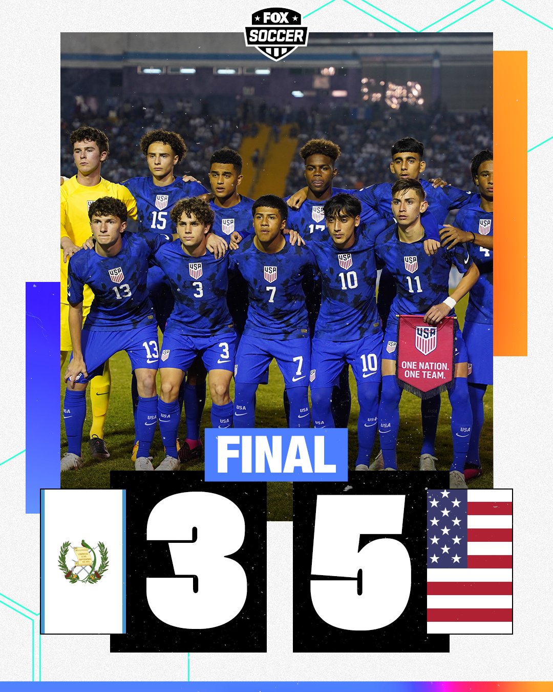 CU17M 2023 Highlights  Guatemala vs United States 